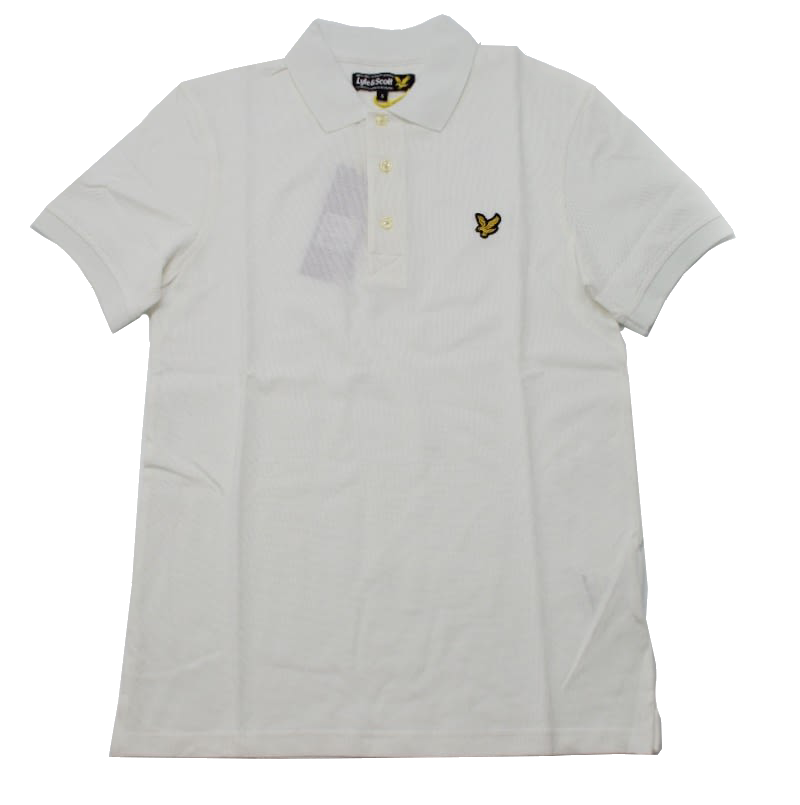 Рубашка-поло Lyle & Scott Classic Plain Pique White