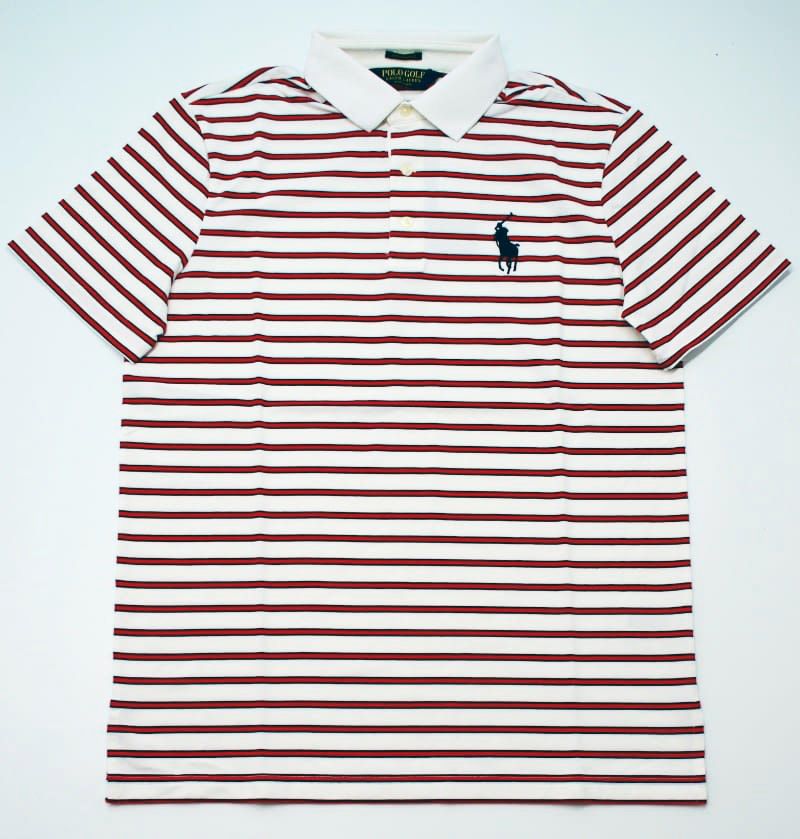 Рубашка-поло Ralph Lauren Pro Fit White Multi Stripes