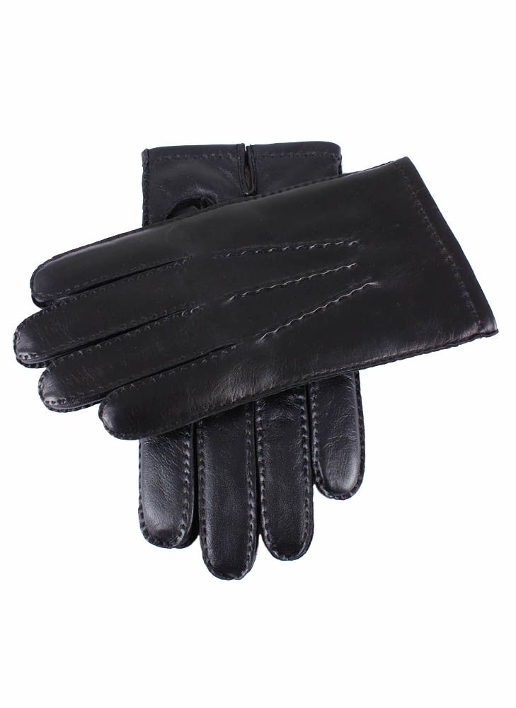 Перчатки Dents Handsewn Cashmere Lined Hairsheep Leather Touchscreen Black