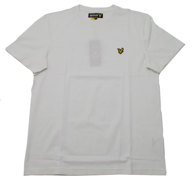 Lyle & Scott Vintage Crew Neck Jersey T-shirt in White