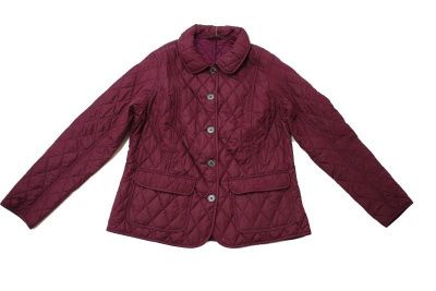 Barbour Bower Quilted Jacket in Bordeaux