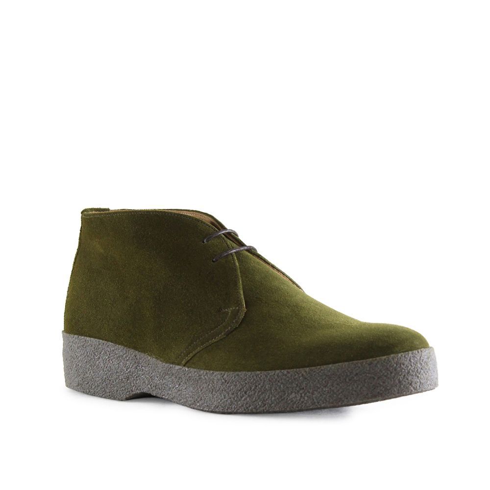 Green suede outlet desert boots