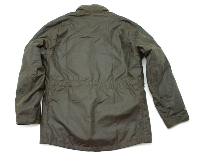 barbour wax olive