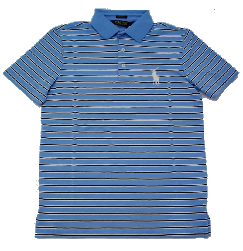 Рубашка-поло Ralph Lauren Pro Fit Sterling Blue Stripes