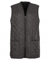 Barbour Polarquilt Waistcoat / Zip-In Liner in Black