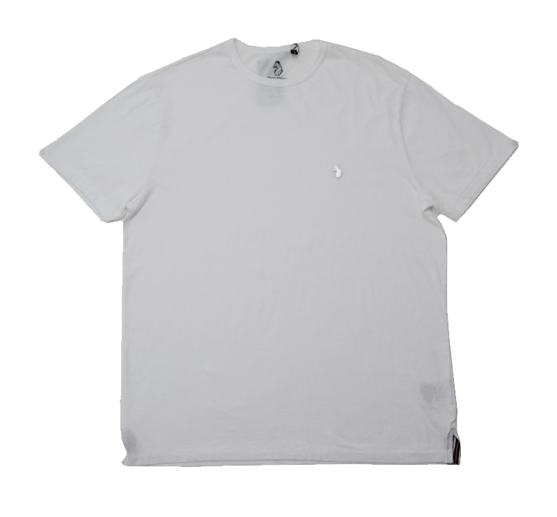 Luke Skinny Charmers Slim Fit T-shirt in White