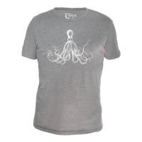 Tonn T-Shirt Octopus in Grey