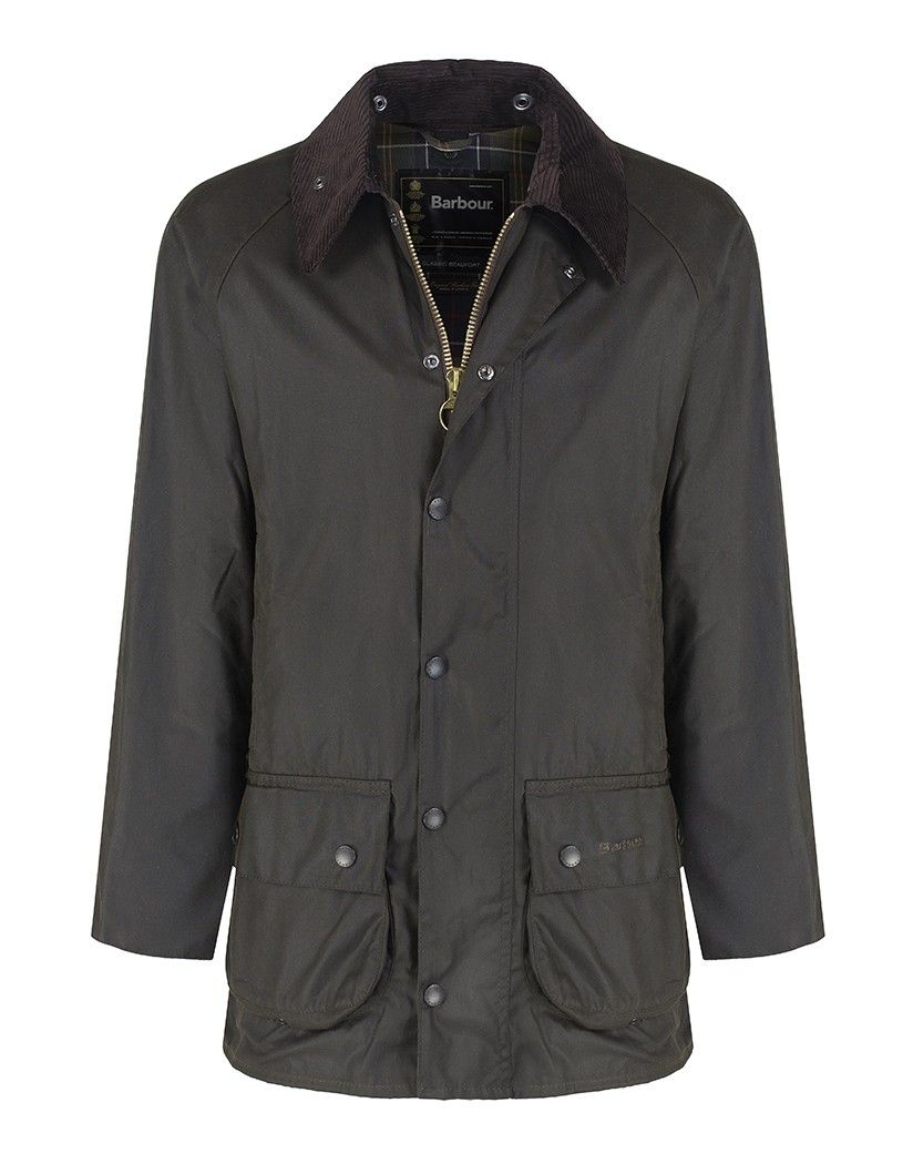 barbour classic beaufort olive