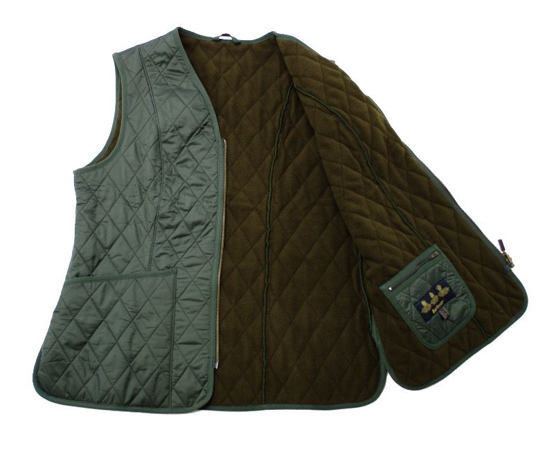 barbour fleece betty liner olive