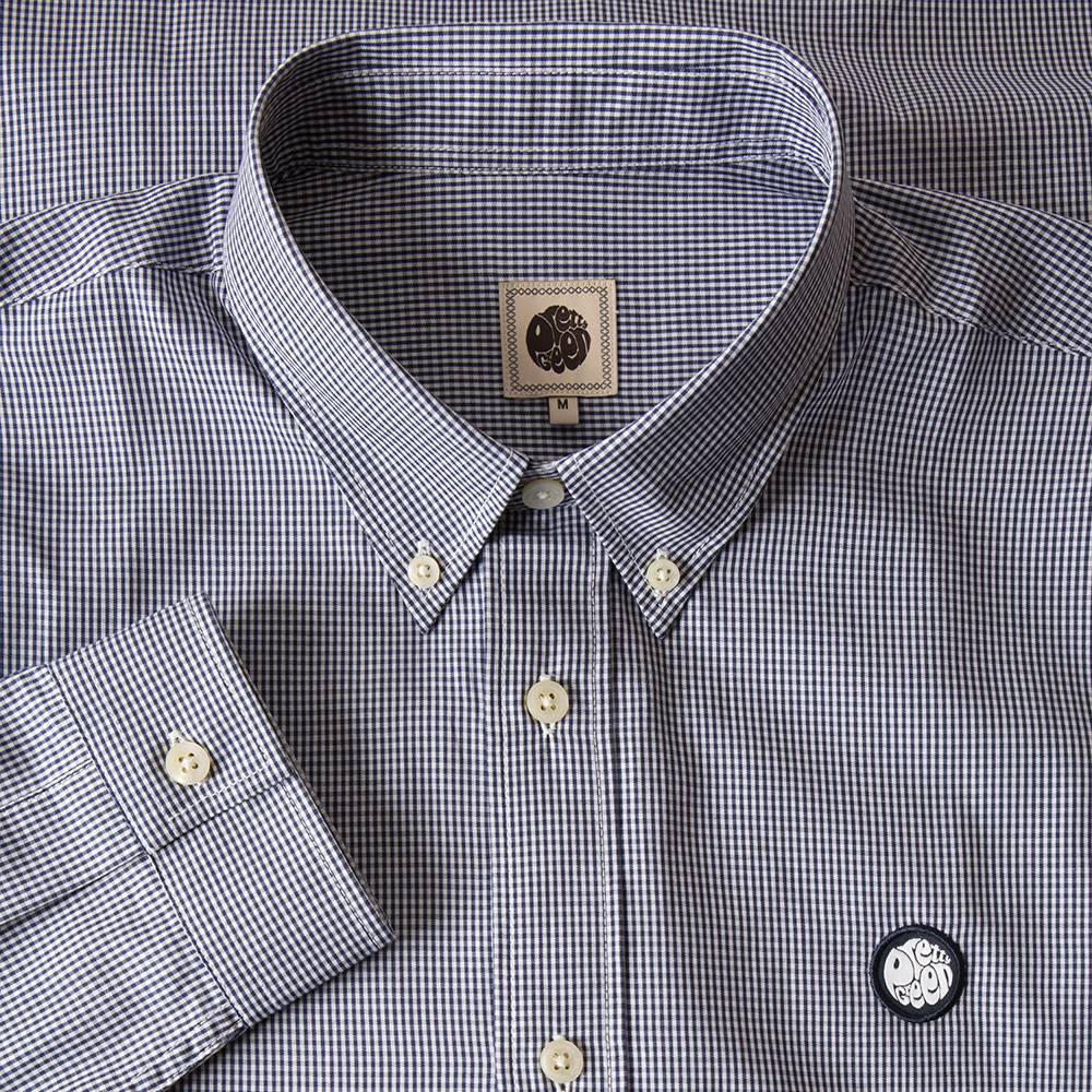 Рубашка Pretty Green Glendale Gingham Navy — купить по цене 7