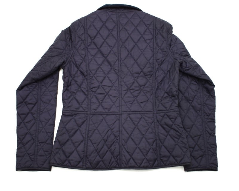 Barbour liddesdale hot sale quilted jacket navy