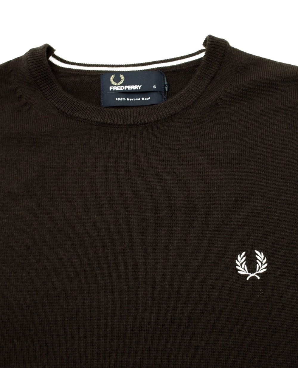 fred perry crew jumper