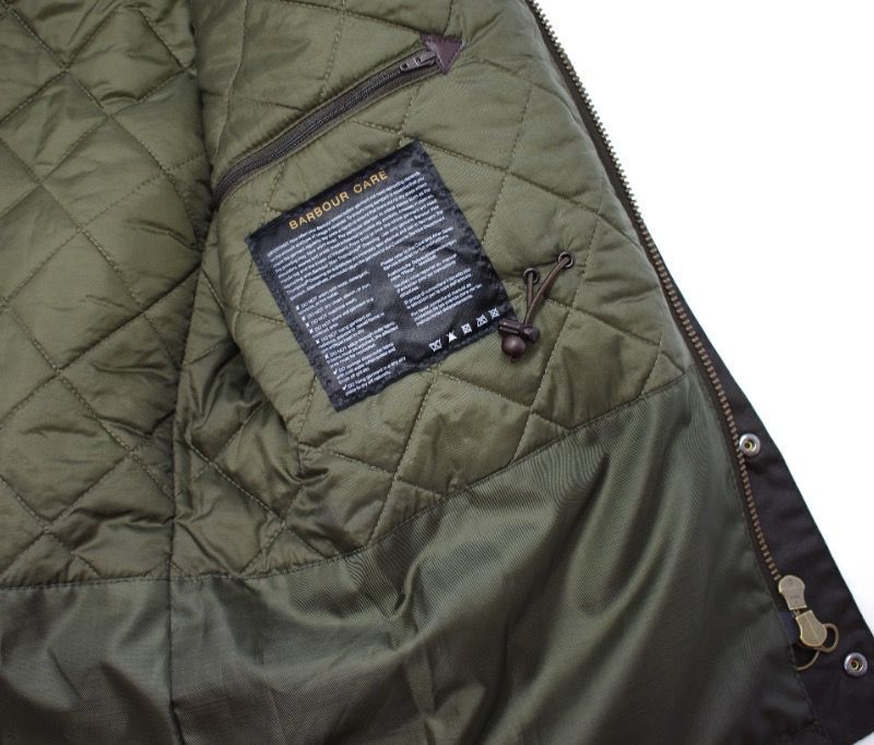 barbour wax olive