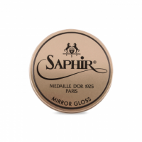 Saphir Mirror Gloss Cream 75 ml in black