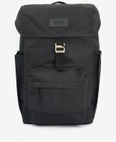 Barbour Essential Wax Backpack in Black