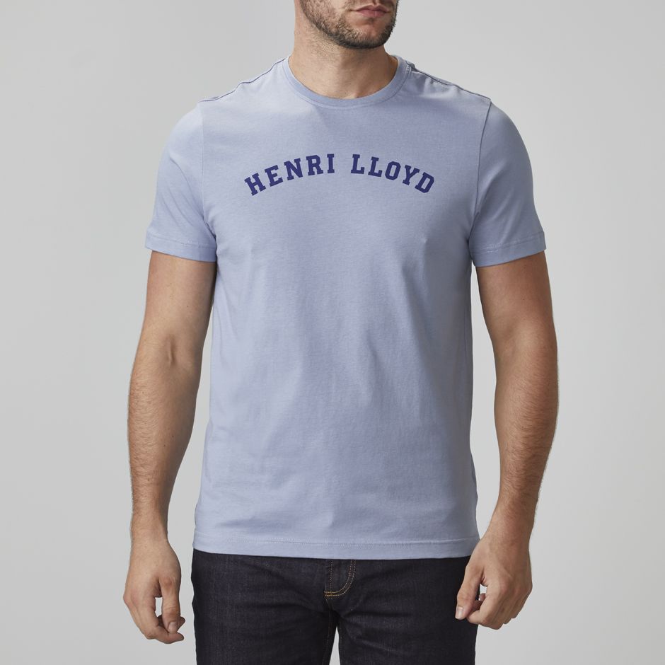 Henri Lloyd Ragian Regular T-Shirts in Frost