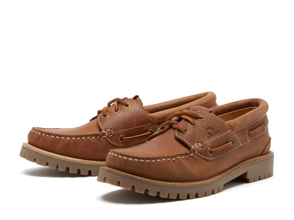 Chatham Sperrin Waterproof Boat Shoes in Cognac.jpg