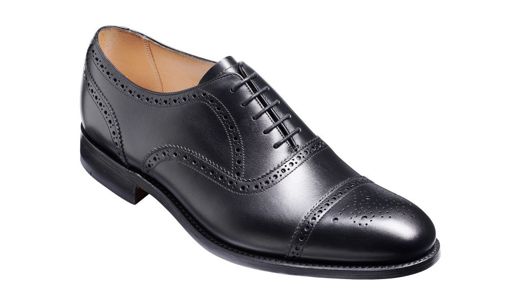 Barker Mirfield Semi Brogue in Black Calf.jpg