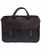 Barbour Wax and Leather Briefcase in Navy