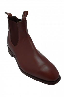 R.M. Williams Comfort Craftsman Yearling Chelsea Big Size Boot in Dark Tan