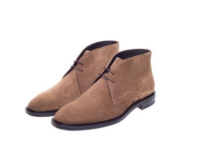 John White Westfield Chukka Boot In Fawn Suede