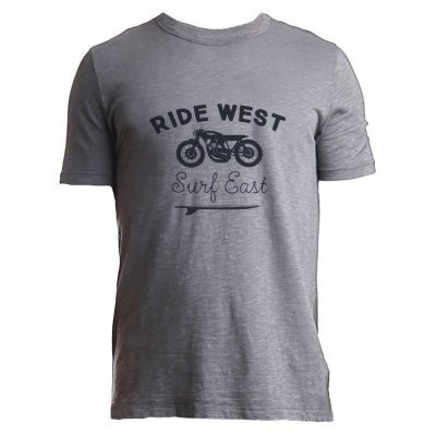 Tonn T-Shirt Ride West in Grey